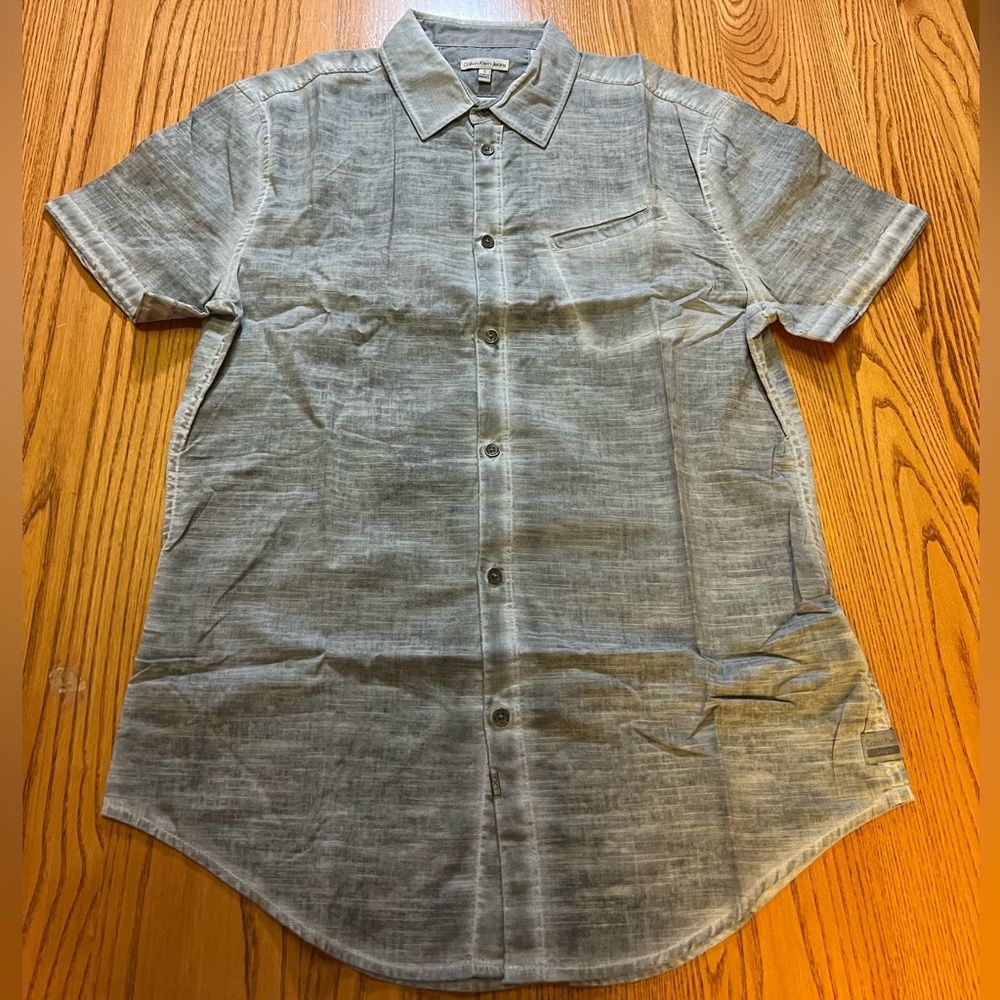 Calvin Klein Jeans Short Sleeve Button Up